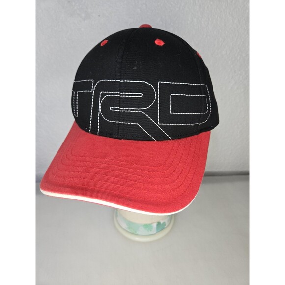 TRD Hat Cap Snap Back Mens NASCAR Auto Racing Toyota Racing Development Racing - Picture 1 of 7